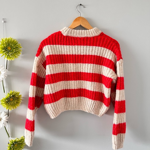 ❌SOLD❌ZARA | Striped soft sweater - Picture 6 of 8